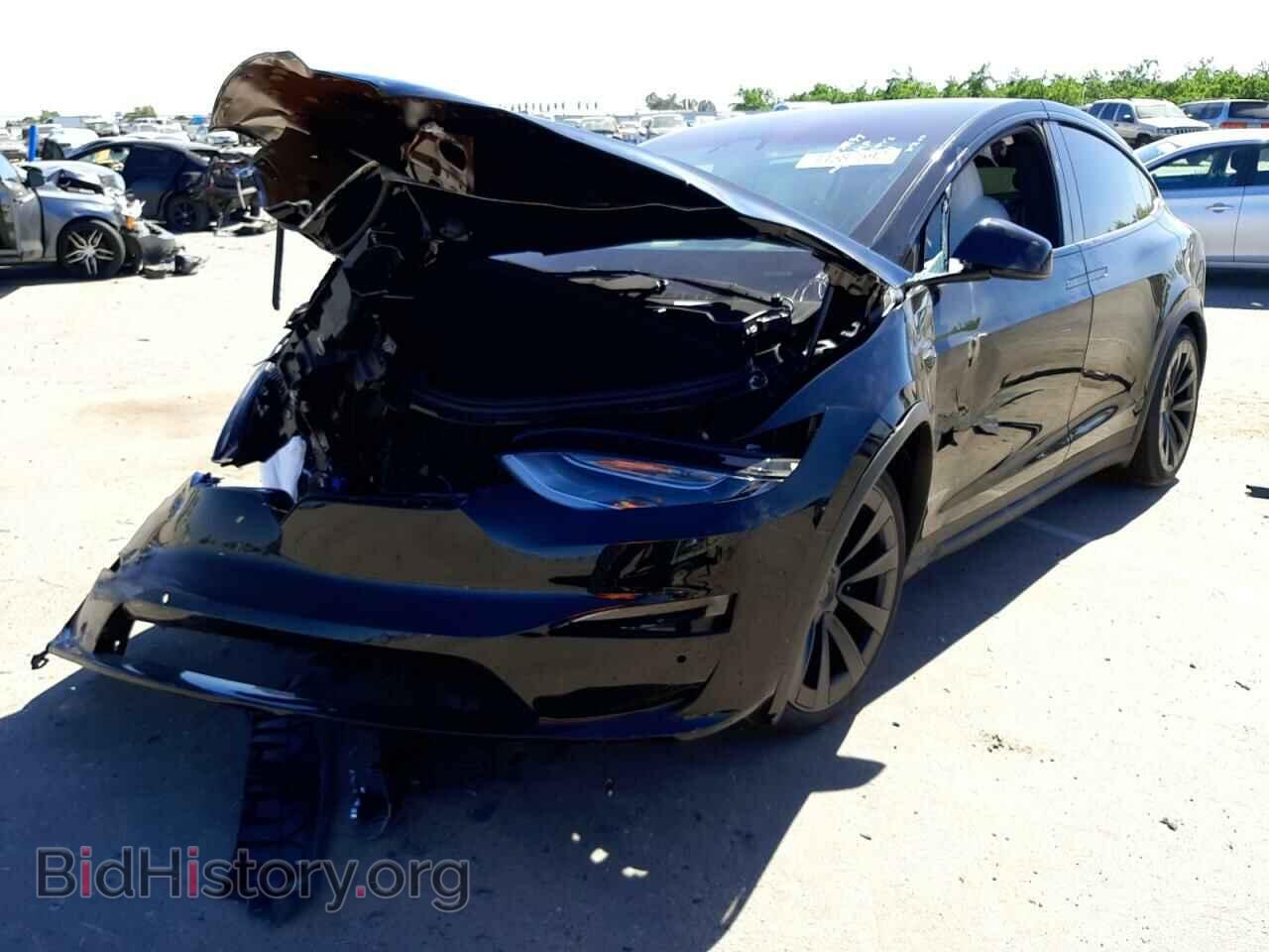 2022 TESLA MODEL X - VIN: 7SAXCBE61NF338095 - Photo 2