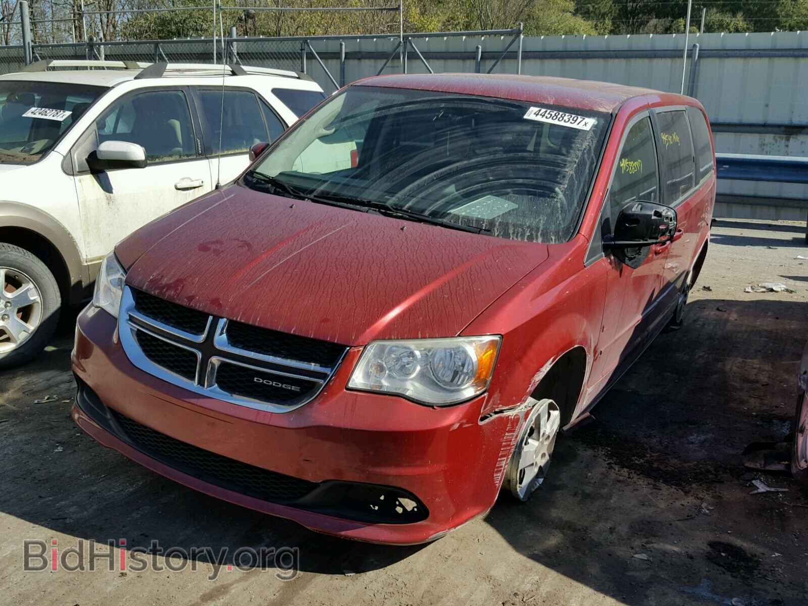 2011 DODGE CARAVAN - VIN: 2D4RN3DG2BR637856 - Фото 2