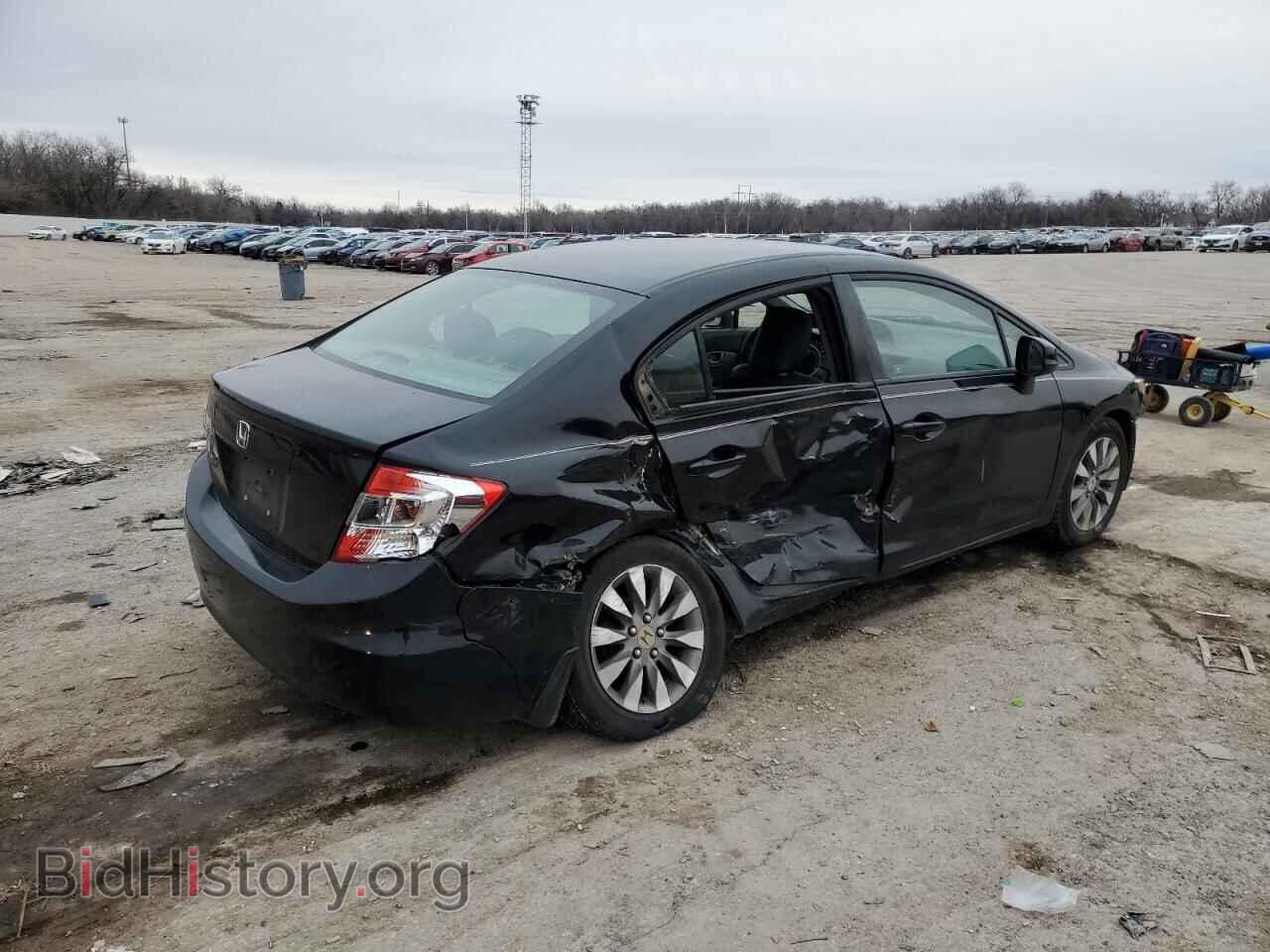 2012 HONDA CIVIC - VIN: 19XFB2F51CE101322 - Фото 3