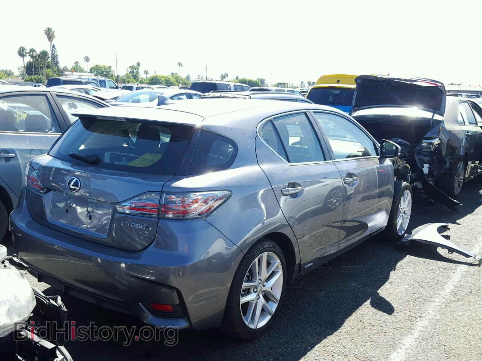 2016 LEXUS CT 200 - VIN: JTHKD5BH5G2266317 - Фото 4