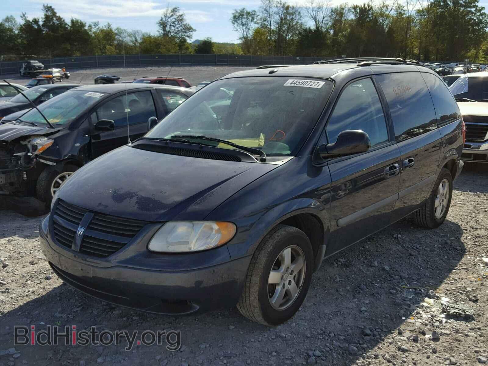 2007 DODGE CARAVAN - VIN: 1D4GP45R87B109185 - Фото 2