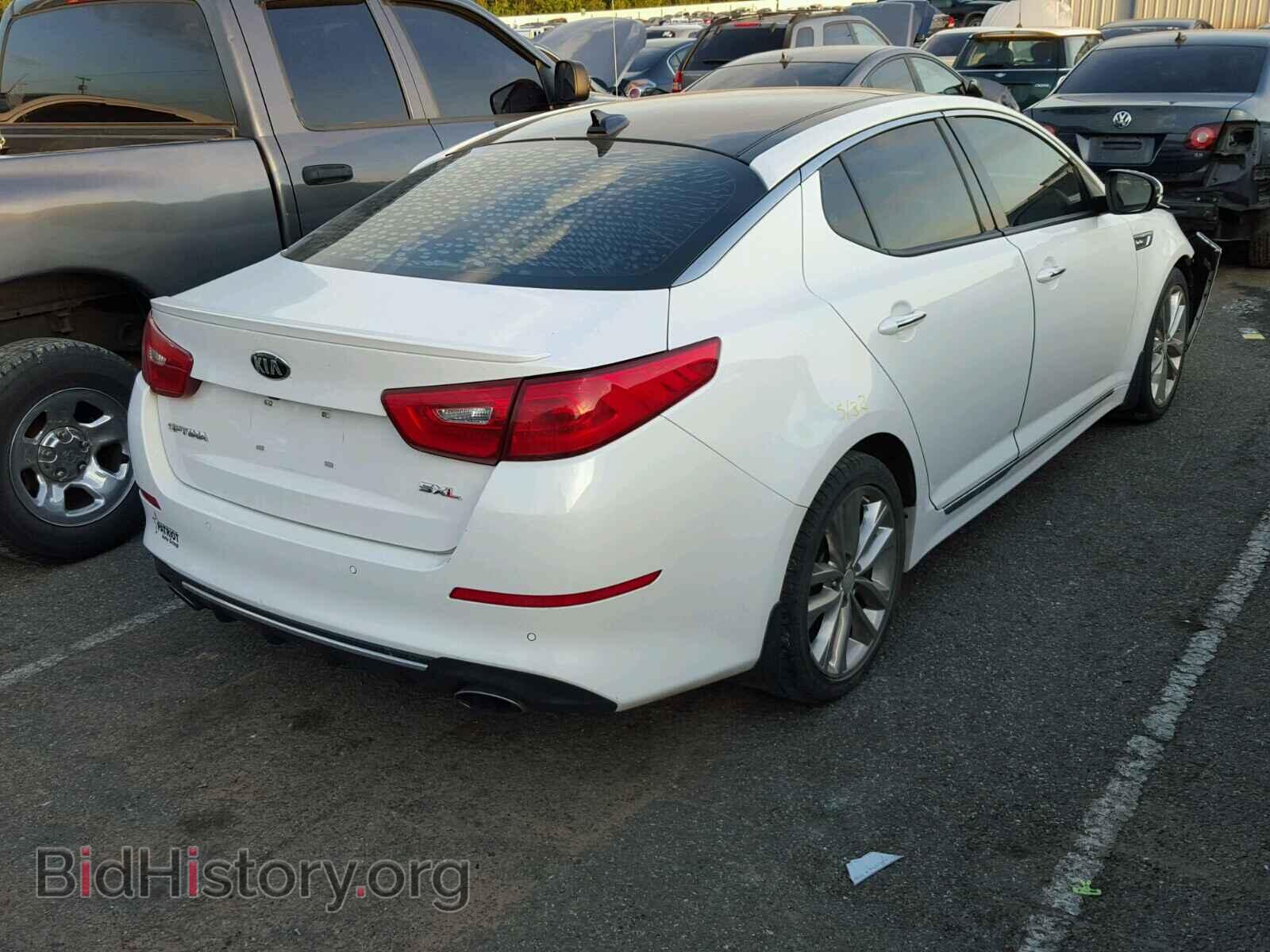2015 KIA OPTIMA - VIN: 5XXGR4A67FG361702 - Фото 4