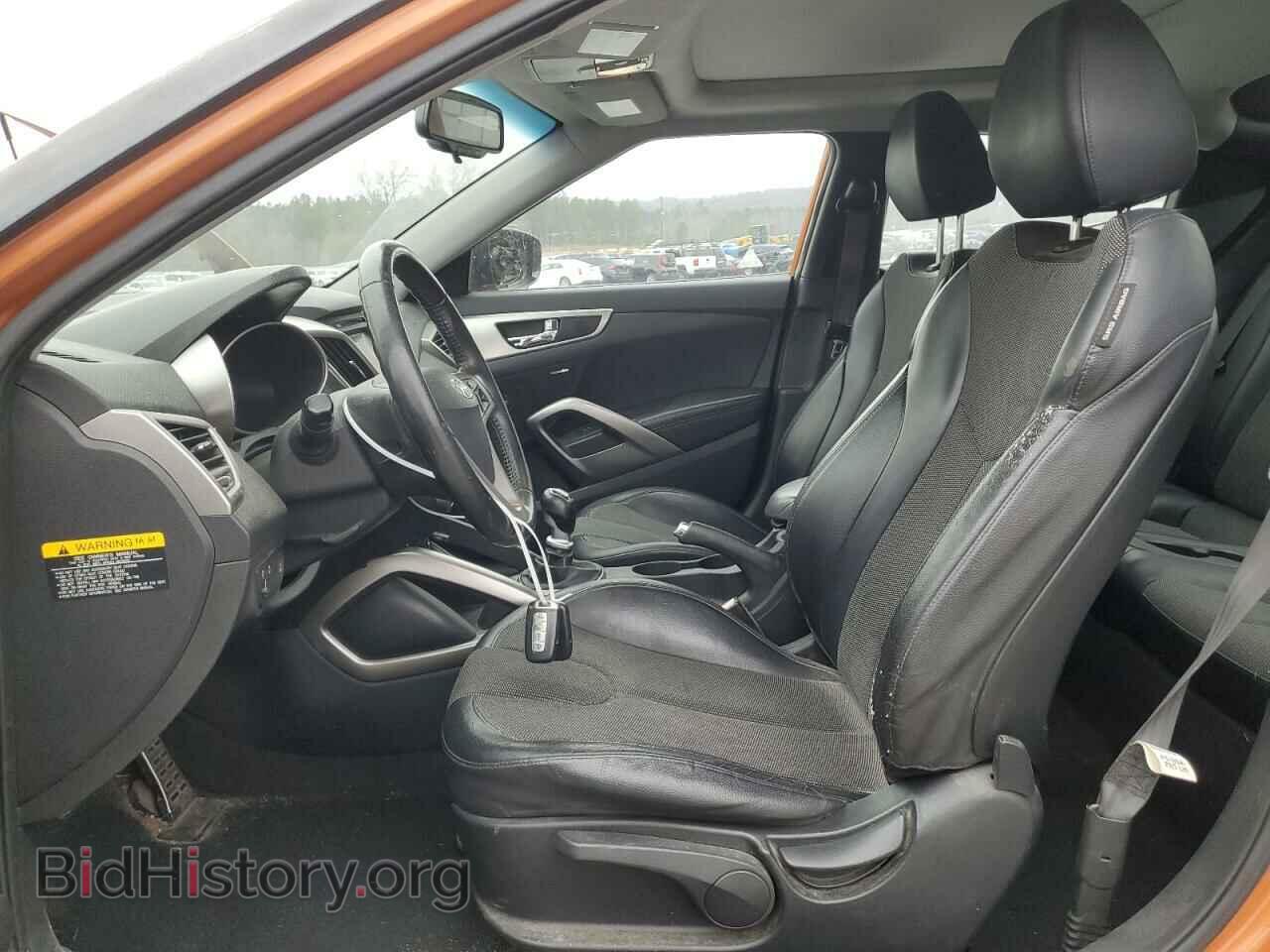 2012 HYUNDAI VELOSTER - VIN: KMHTC6AD3CU061943 - Фото 7