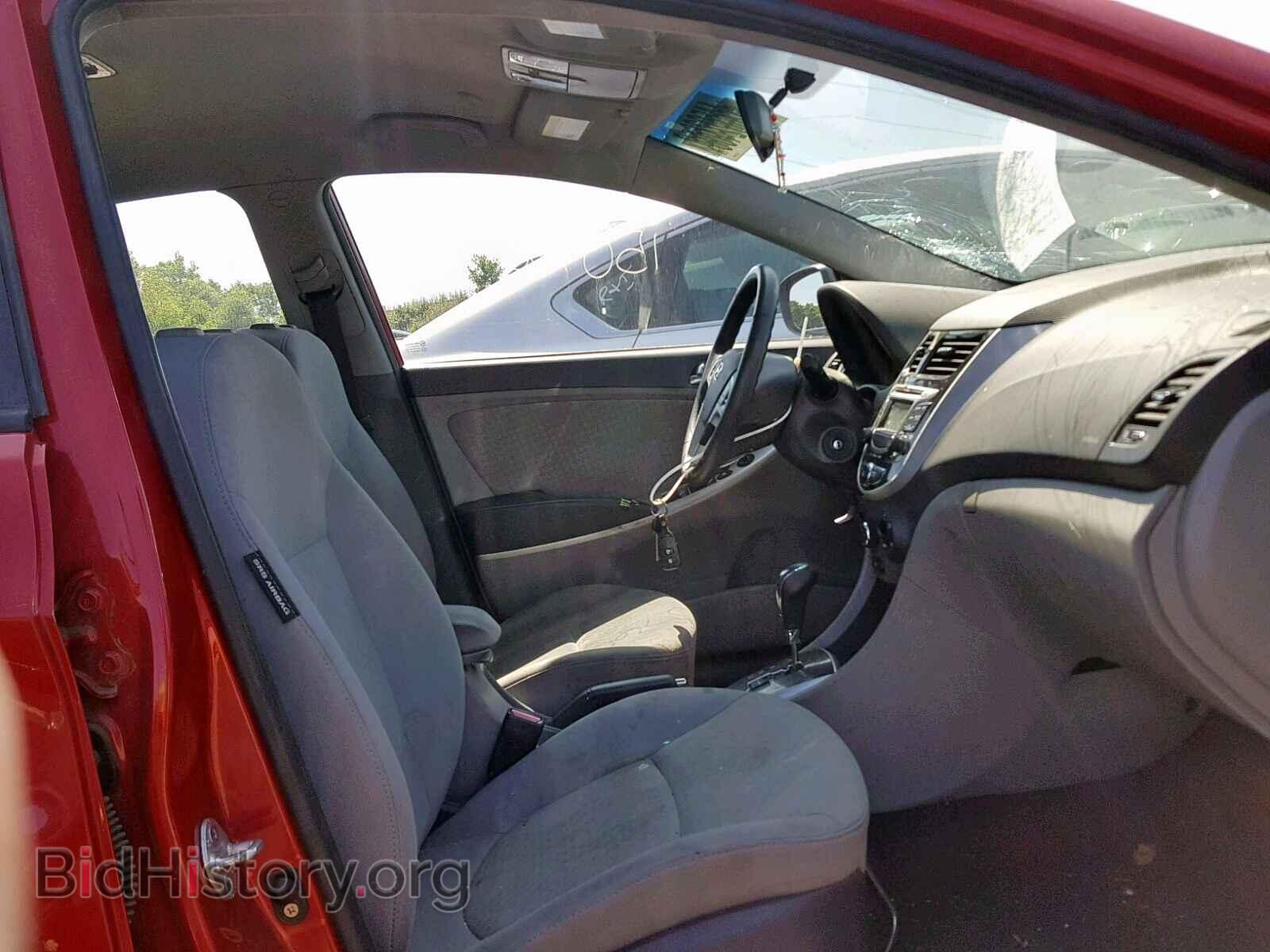 Photo KMHCU5AE5CU018060 - HYUNDAI ACCENT 2012