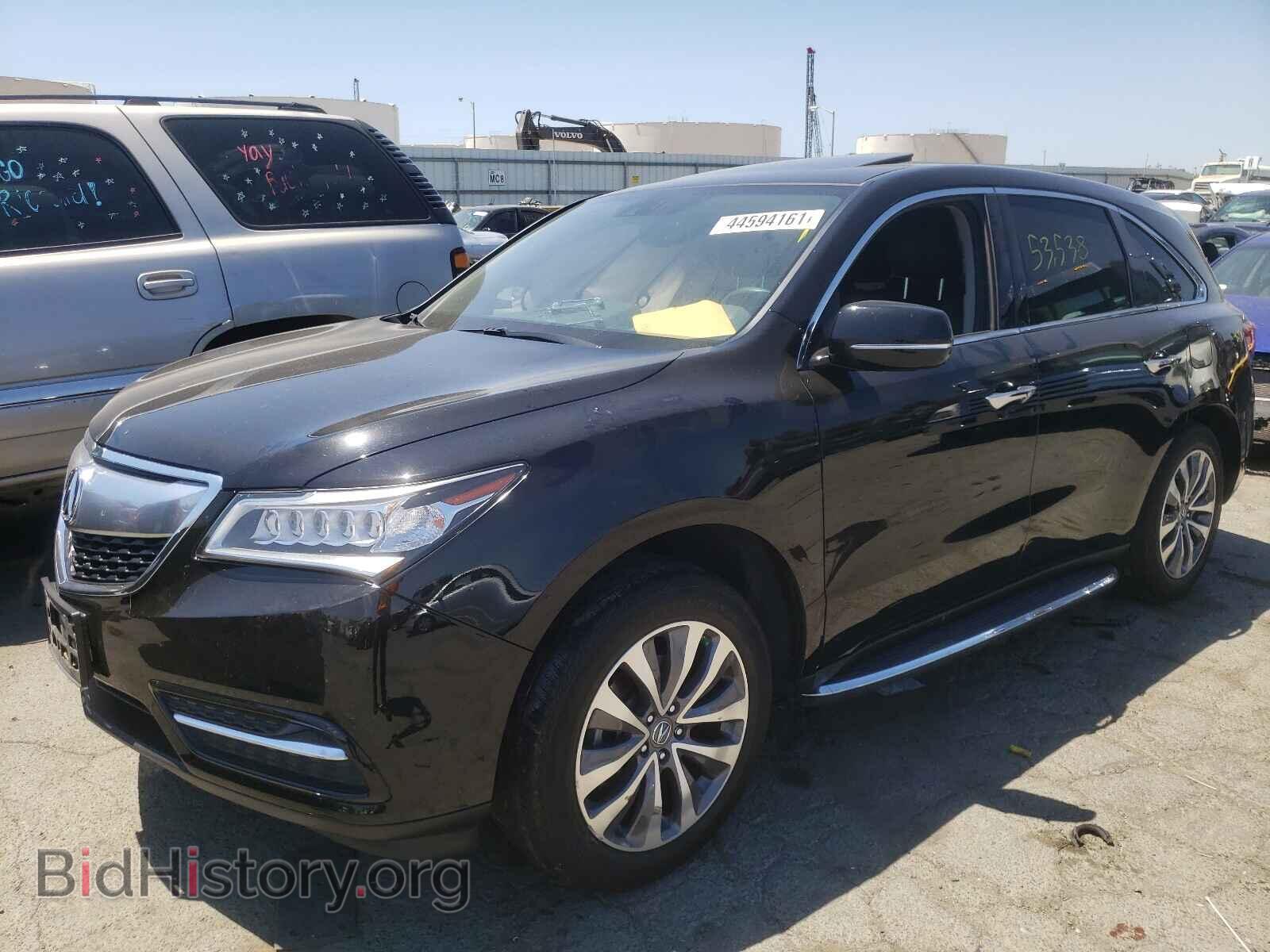2014 ACURA MDX - VIN: 5FRYD4H43EB018523 - Фото 2