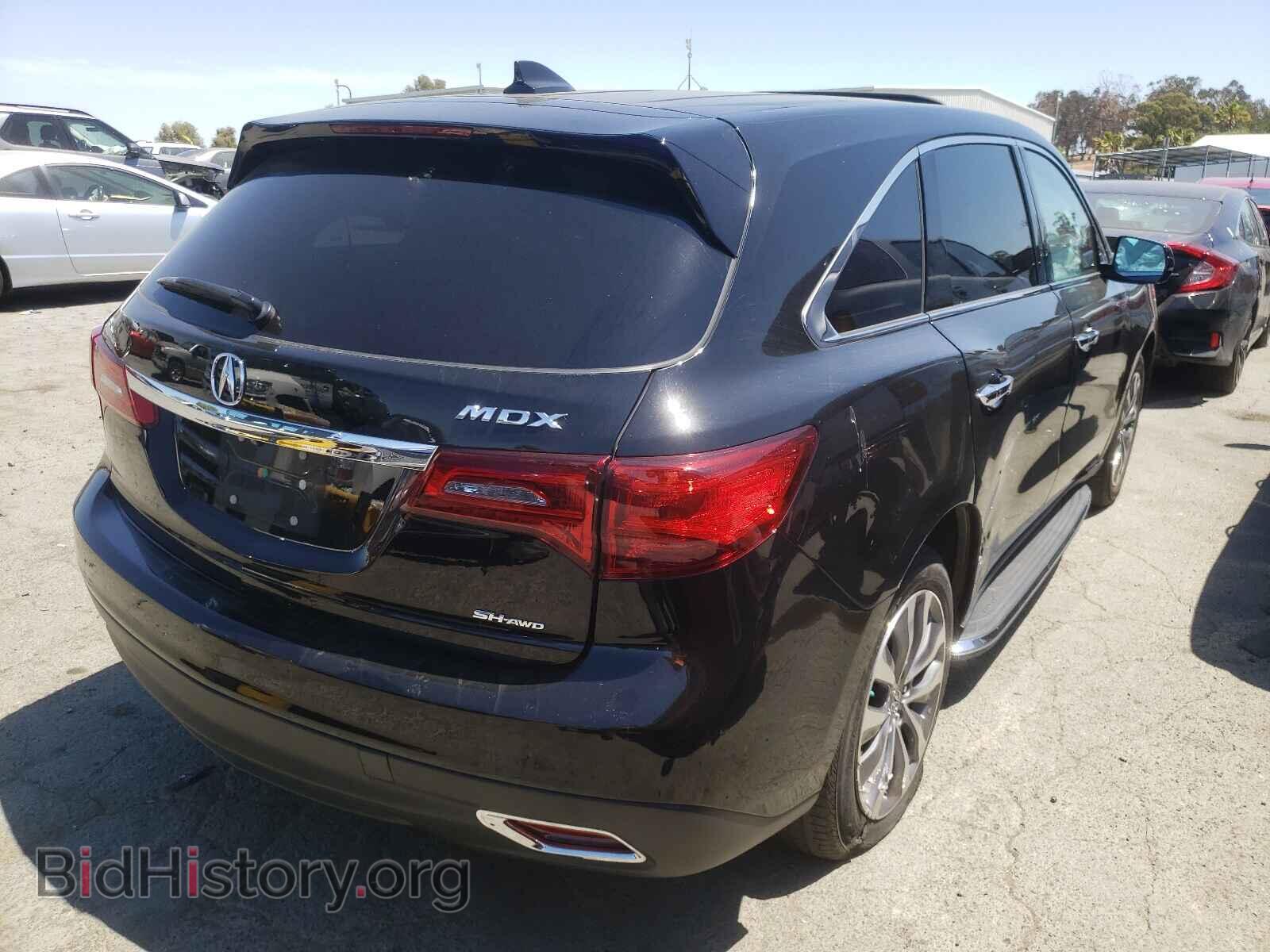 2014 ACURA MDX - VIN: 5FRYD4H43EB018523 - Фото 4