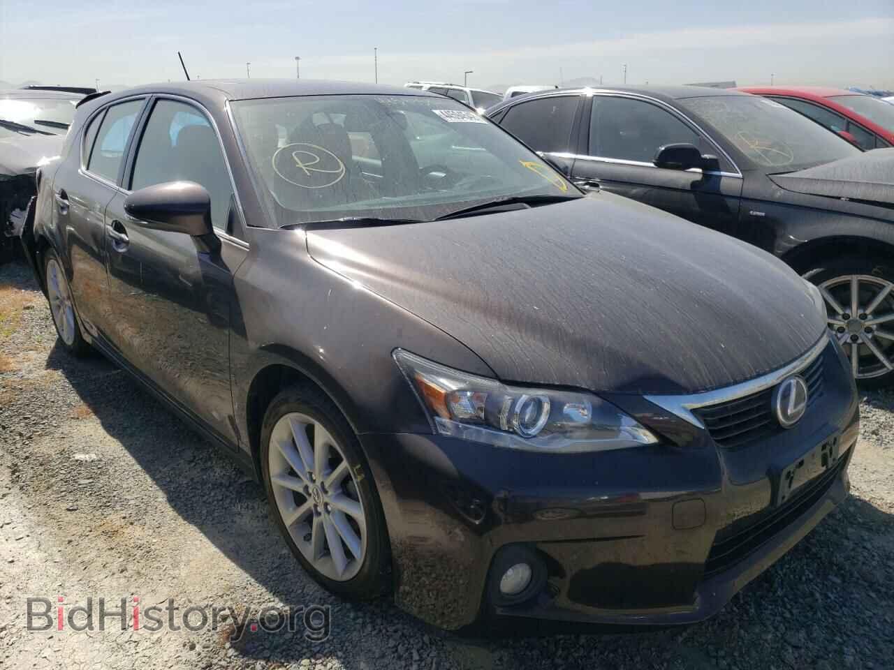 Photo JTHKD5BH1C2055156 - LEXUS CT 200 2012