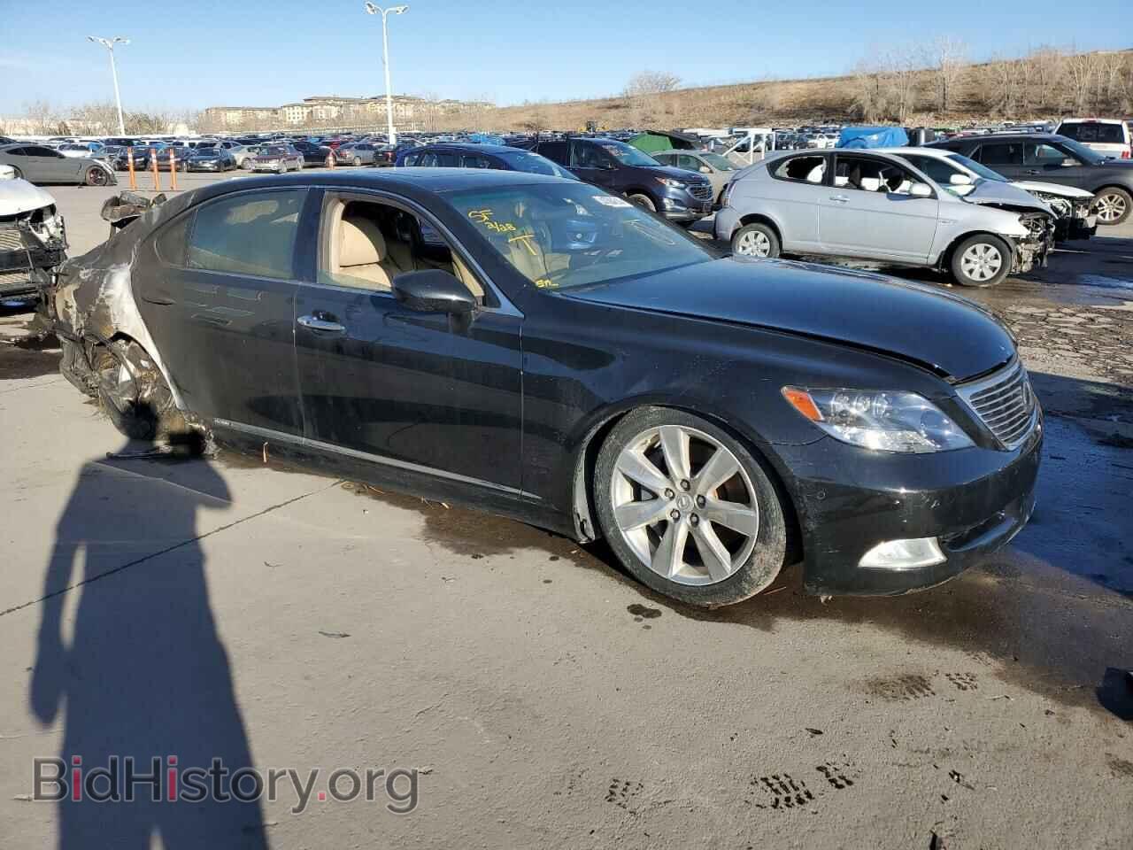 2008 LEXUS LS600 - VIN: JTHDU46F485003702 - Фото 4