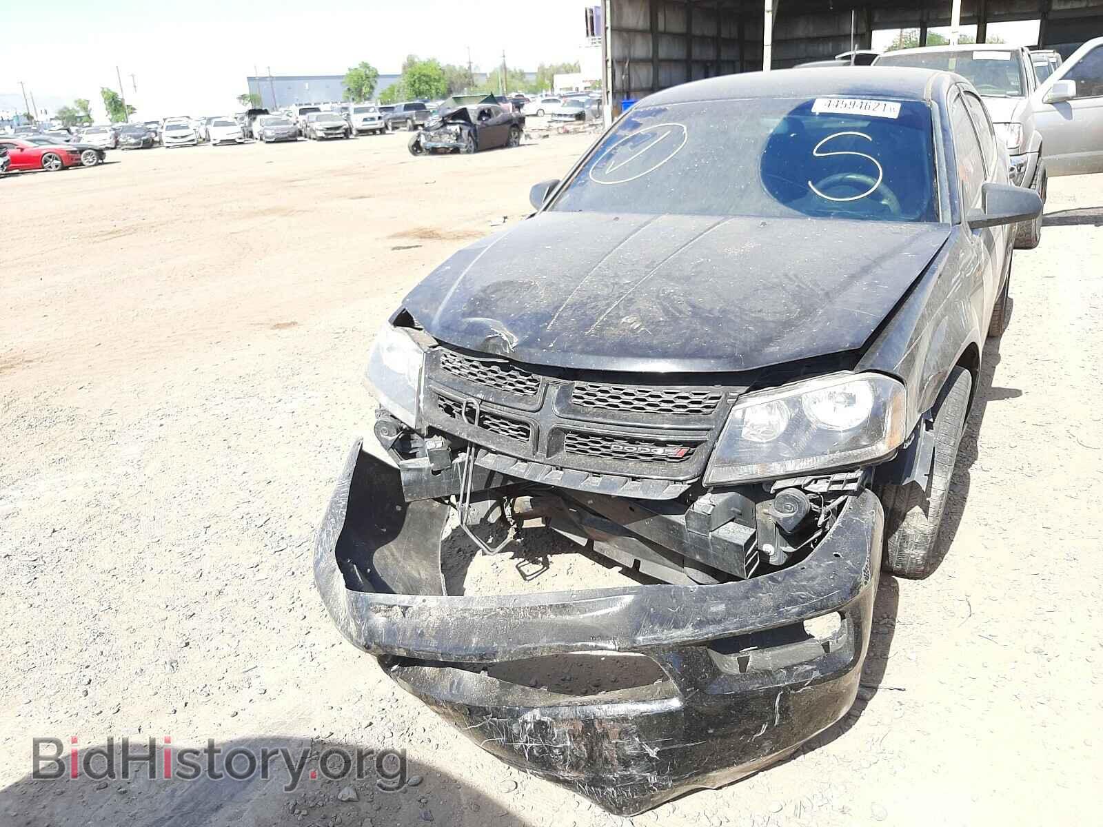 2013 DODGE AVENGER - VIN: 1C3CDZAG4DN750323 - Фото 2