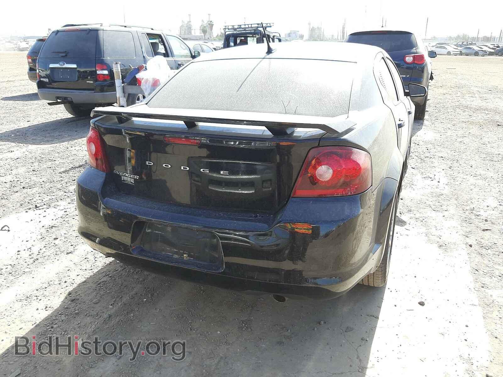2013 DODGE AVENGER - VIN: 1C3CDZAG4DN750323 - Фото 4