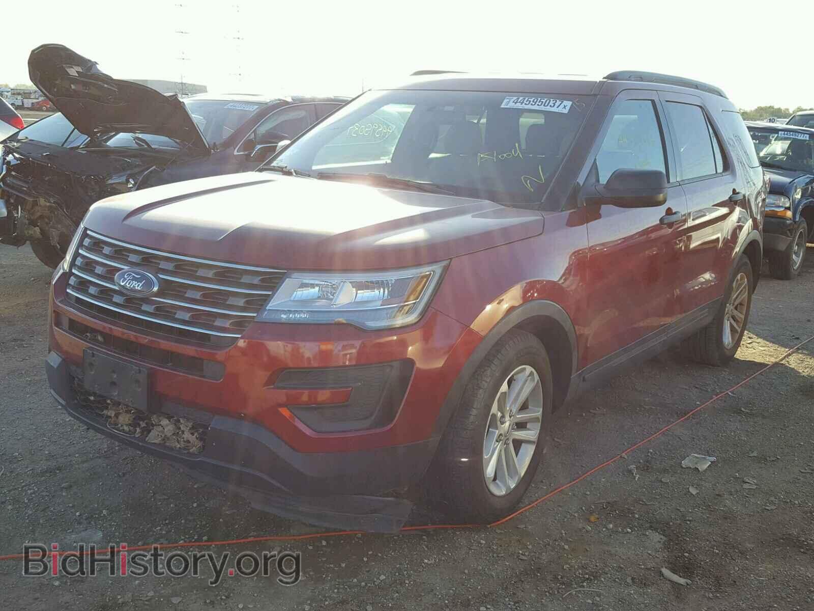 2016 FORD EXPLORER - VIN: 1FM5K7B89GGB62492 - Фото 2