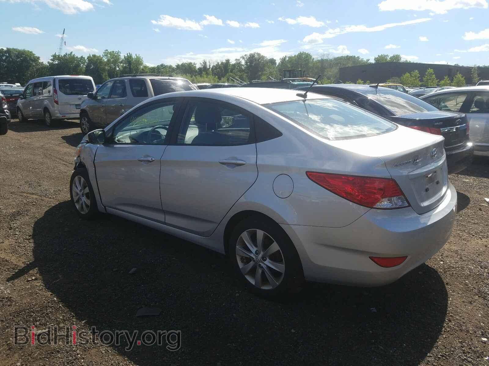 2014 HYUNDAI ACCENT - VIN: KMHCU4AE3EU702120 - Фото 3