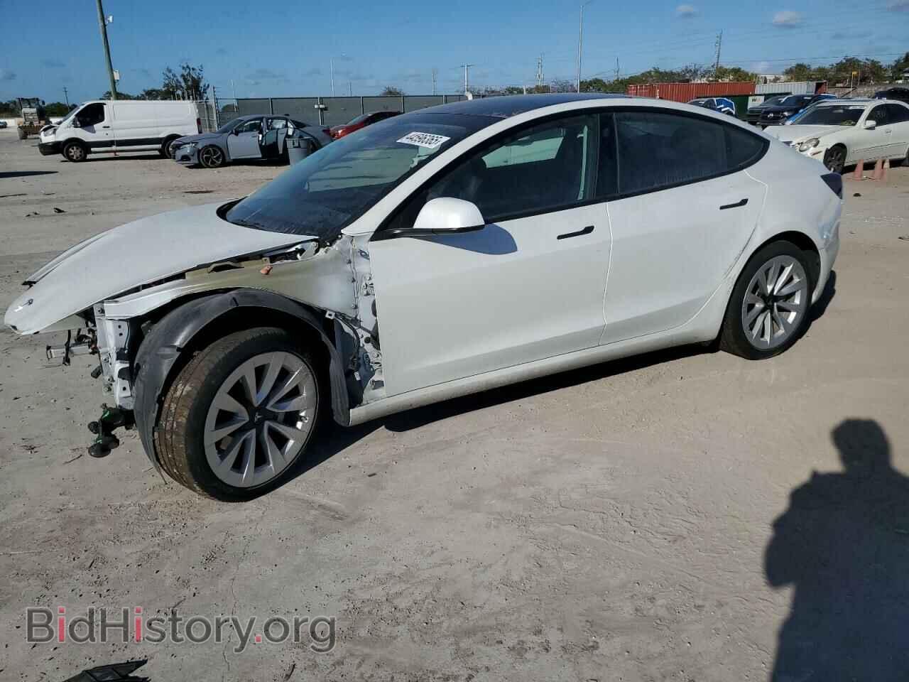 Photo 5YJ3E1EA6NF120092 - TESLA MODEL 3 2022