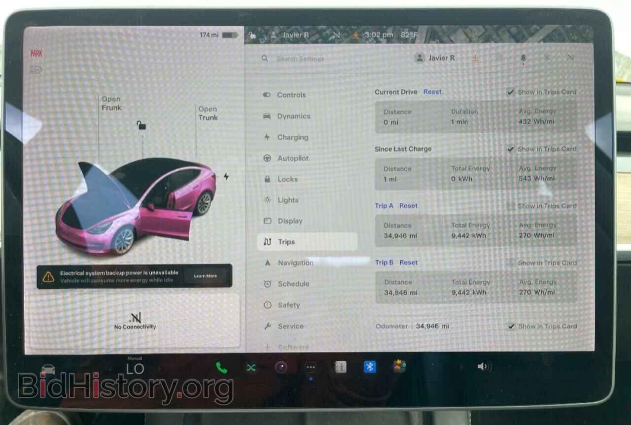 2022 TESLA MODEL 3 - VIN: 5YJ3E1EA6NF120092 - Photo 9