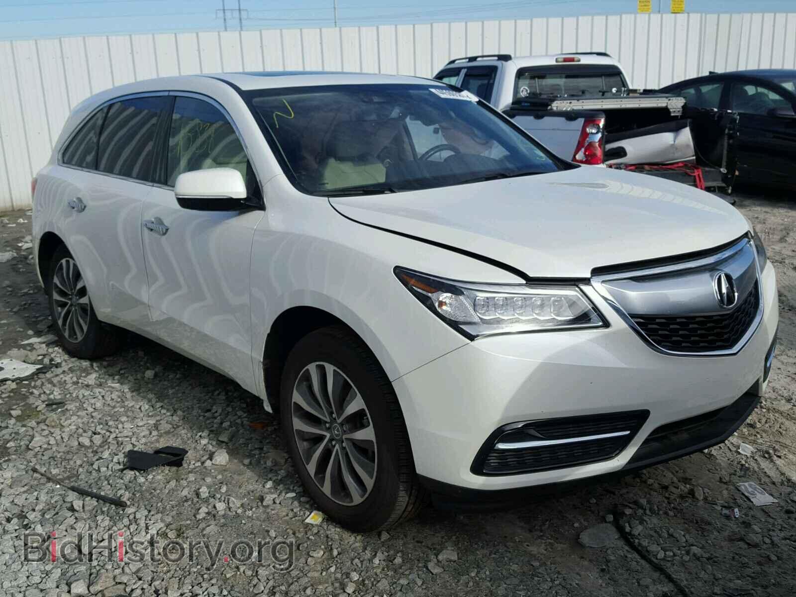 Photo 5FRYD4H47GB027809 - ACURA MDX 2016