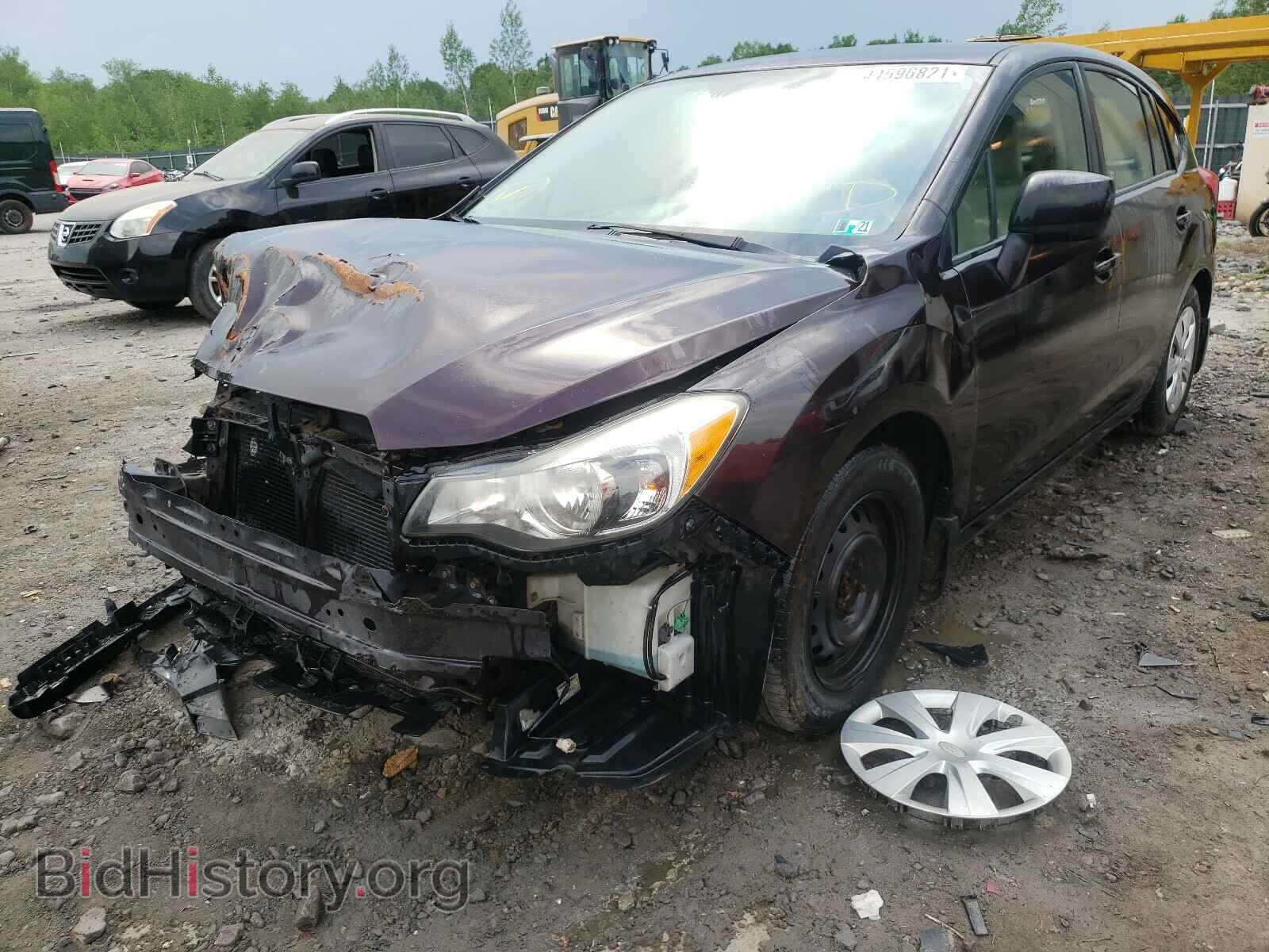 2012 SUBARU IMPREZA - VIN: JF1GPAA61CH206751 - Фото 2