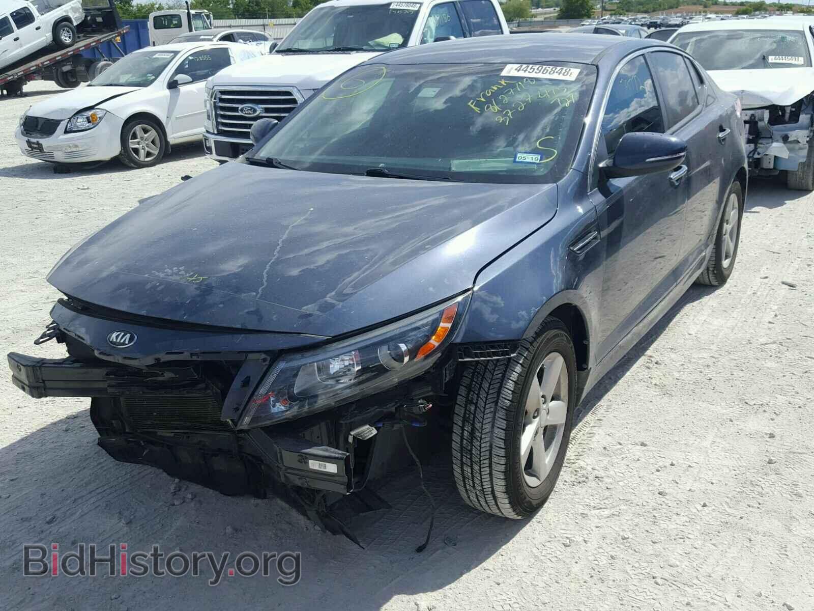 2015 KIA OPTIMA - VIN: 5XXGM4A73FG473727 - Фото 2