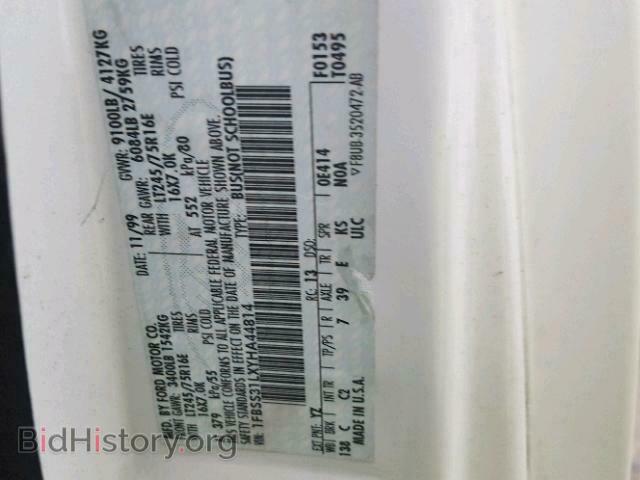 2000 FORD ECONOLINE - VIN: 1FBSS31LXYHA44814 - Photo 10