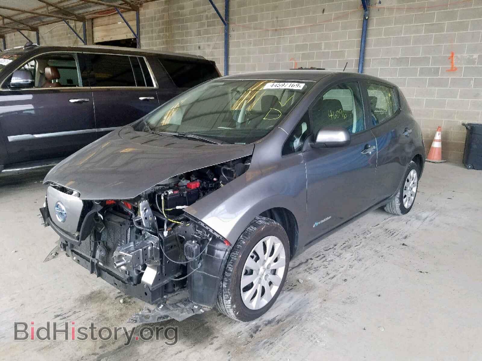 2015 NISSAN LEAF - VIN: 1N4AZ0CP3FC318758 - Photo 2