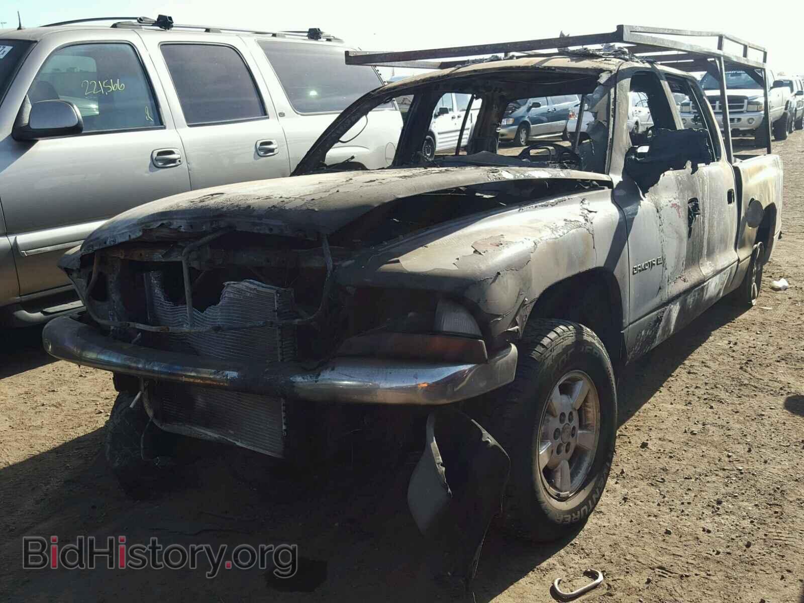 2001 DODGE DAKOTA - VIN: 1B7HG2AX81S235712 - Фото 2