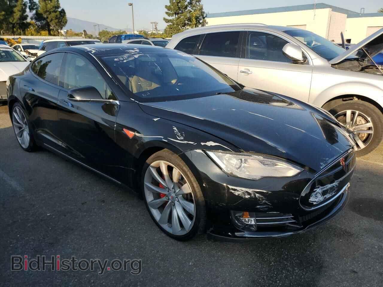 2014 TESLA MODEL S - VIN: 5YJSA1H17EFP20042 - Фото 4