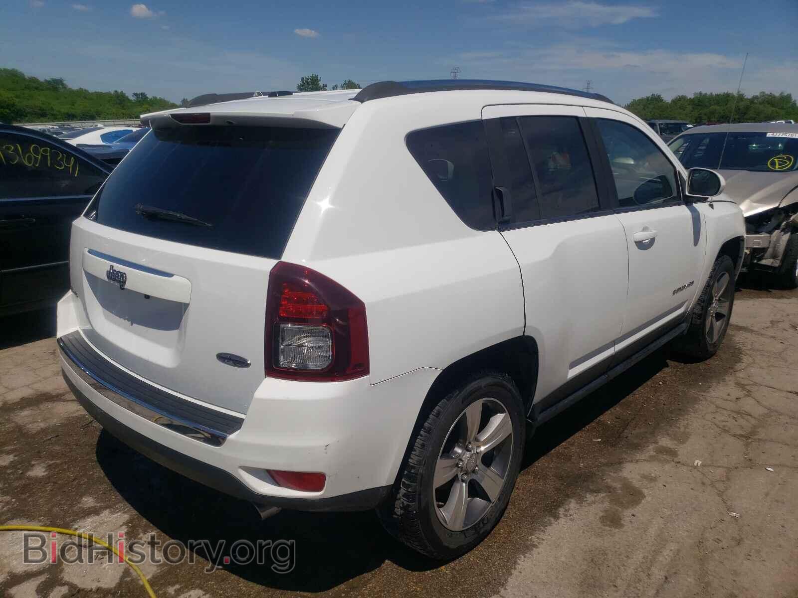 2016 JEEP COMPASS - VIN: 1C4NJDEB3GD596194 - Фото 4