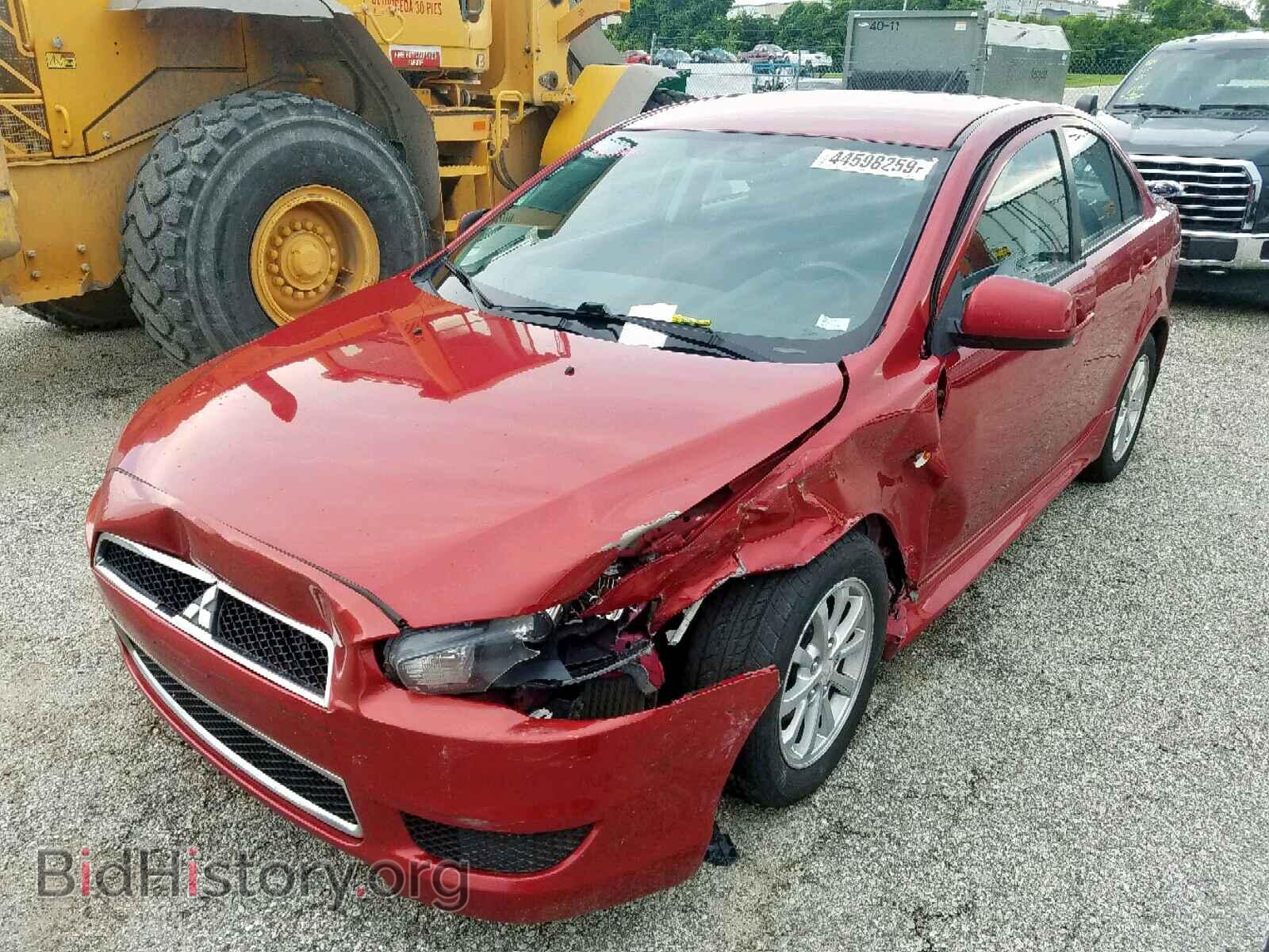2012 MITSUBISHI LANCER - VIN: JA32V2FW5CU017566 - Фото 2