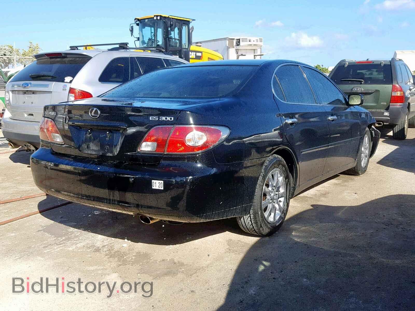 2003 LEXUS ES300 - VIN: JTHBF30G630109250 - Фото 4