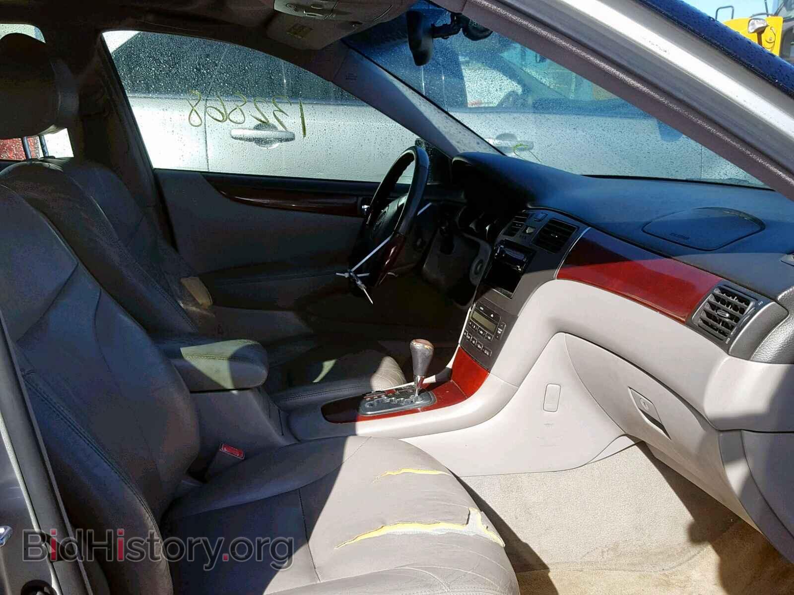 2003 LEXUS ES300 - VIN: JTHBF30G630109250 - Фото 5