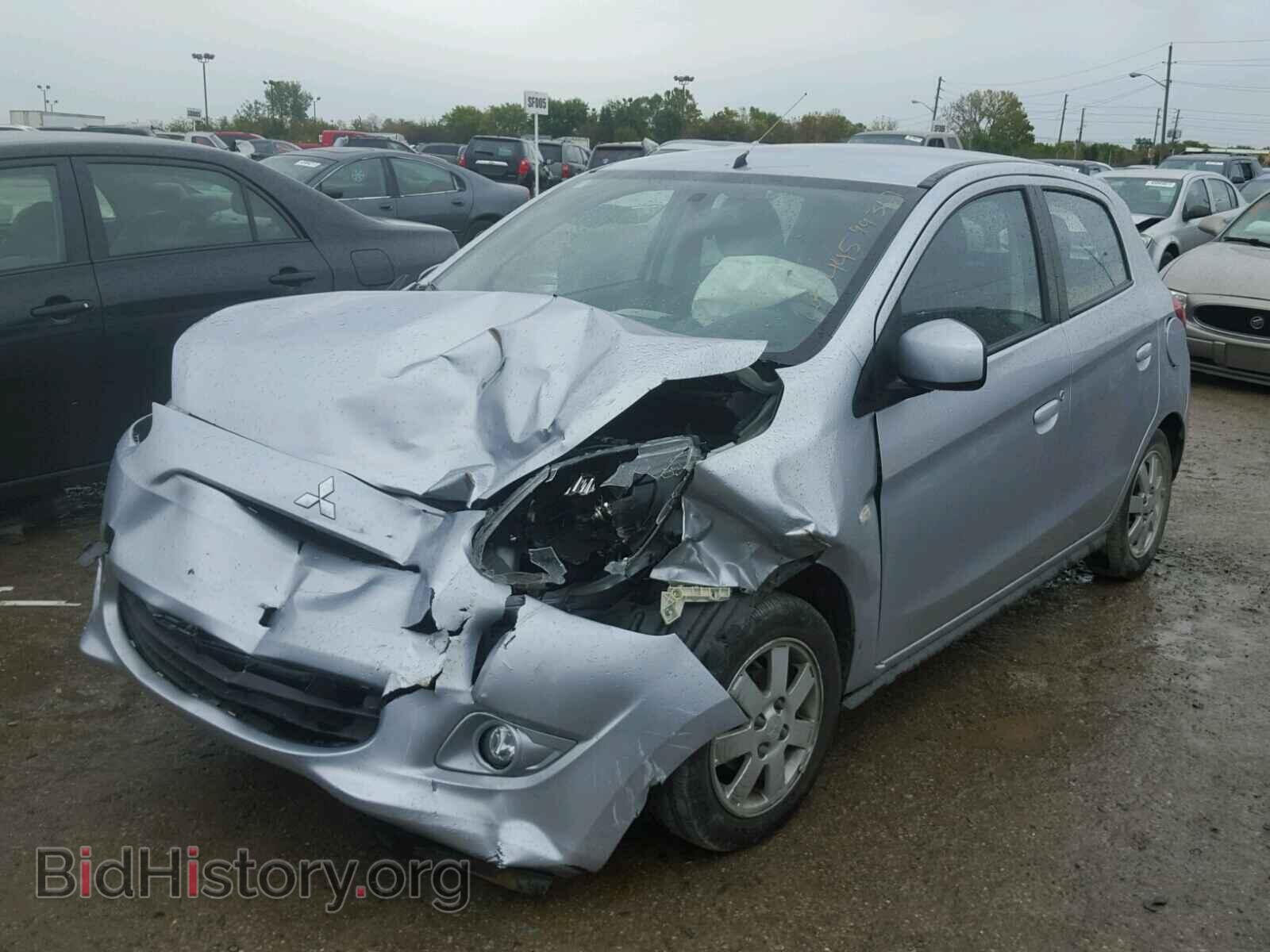 2014 MITSUBISHI MIRAGE - VIN: ML32A4HJ7EH012992 - Фото 2