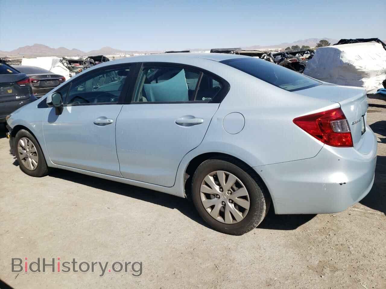2012 HONDA CIVIC - VIN: 2HGFB2F51CH551333 - Фото 2