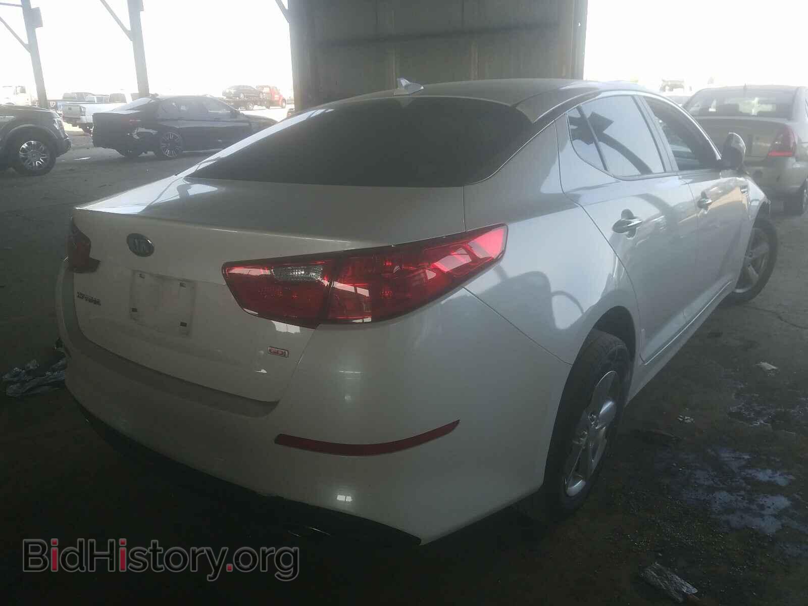2015 KIA OPTIMA - VIN: KNAGM4A75F5631387 - Фото 4