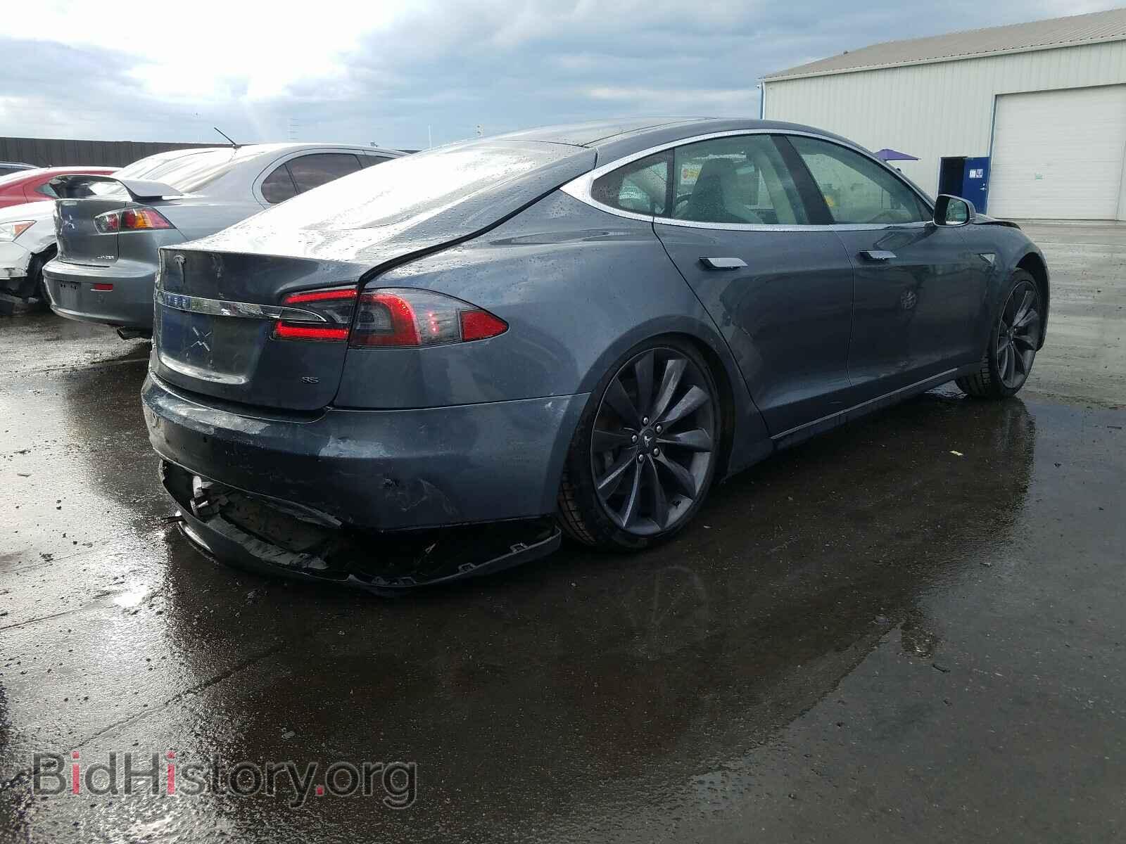 2014 TESLA MODEL S - VIN: 5YJSA1H11EFP43641 - Фото 4