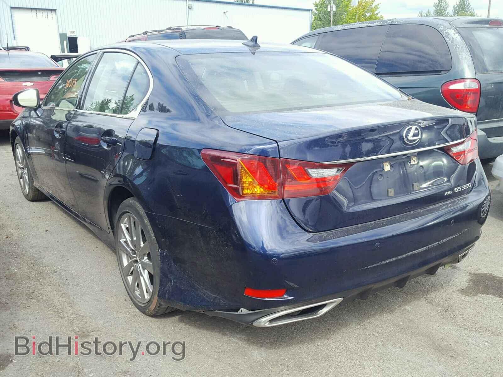 2013 LEXUS GS350 - VIN: JTHCE1BL8D5019236 - Фото 3