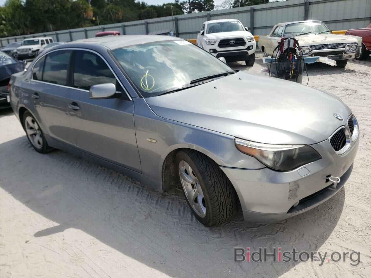 Photo WBANE73596CM39452 - BMW 5 SERIES 2006