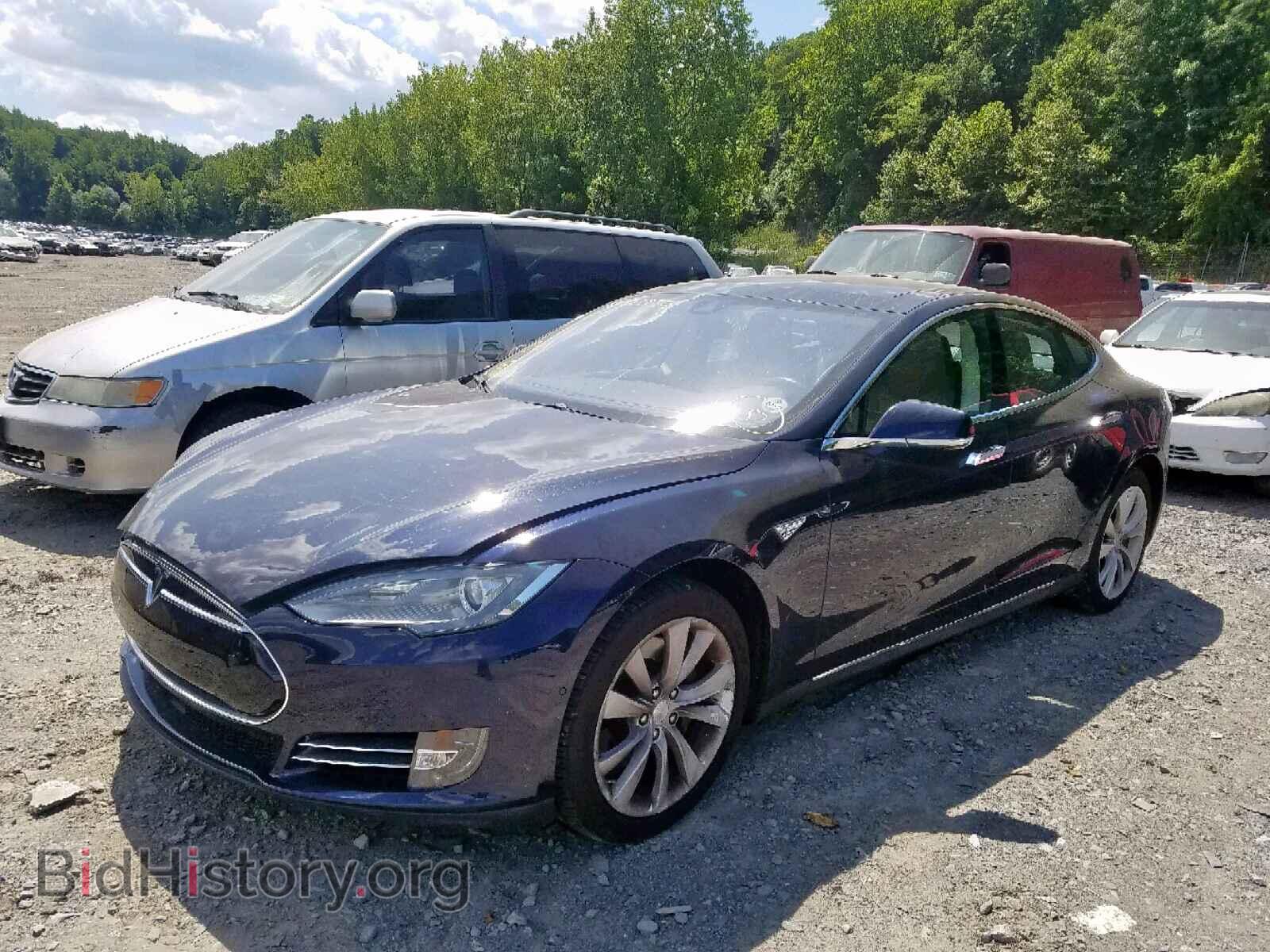 2014 TESLA MODEL S - VIN: 5YJSA1H18EFP60890 - Photo 2
