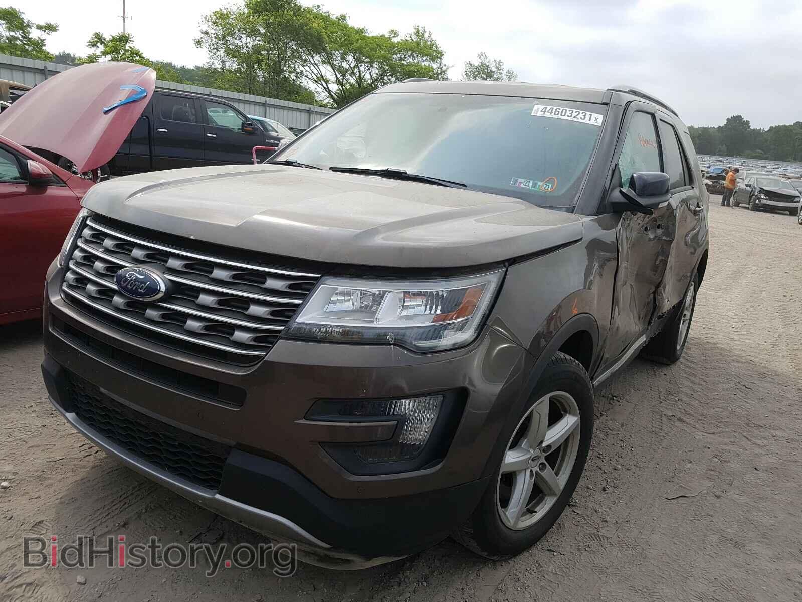 2016 FORD EXPLORER - VIN: 1FM5K8D84GGA31764 - Фото 2