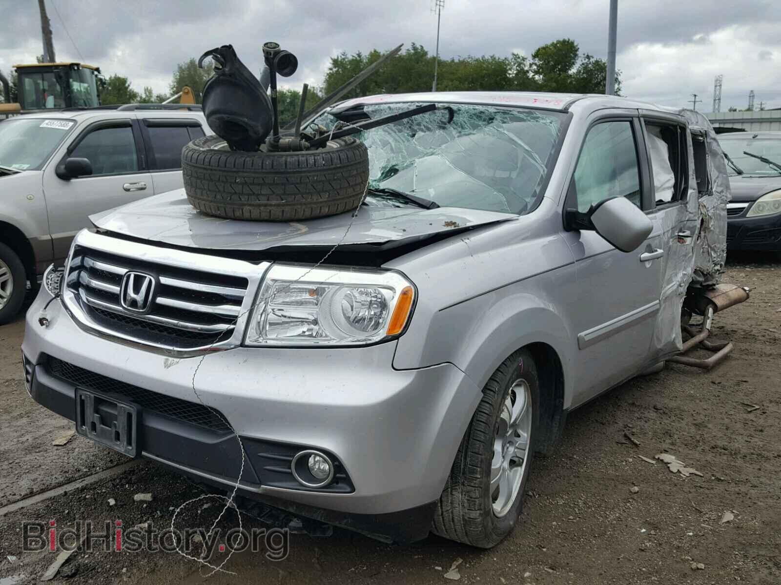2015 HONDA PILOT EX - VIN: 5FNYF4H45FB070653 - Фото 2
