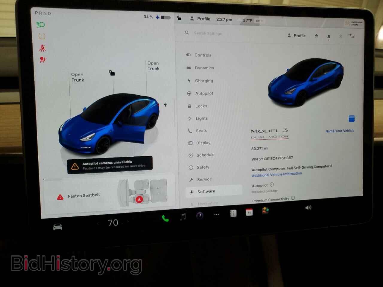2023 TESLA MODEL 3 - VIN: 5YJ3E1EC4PF511357 - Photo 9