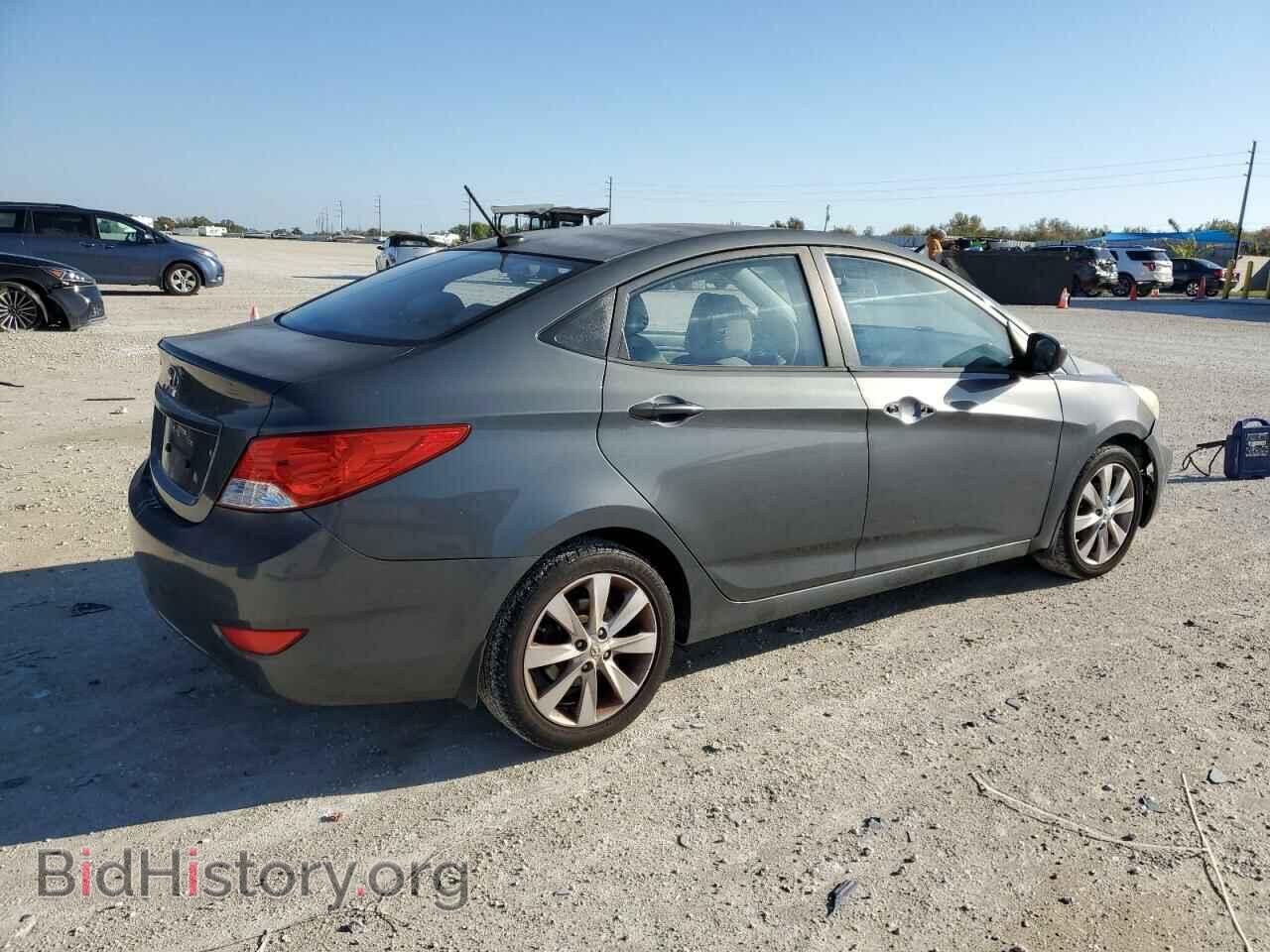 2012 HYUNDAI ACCENT - VIN: KMHCU4AE6CU183898 - Фото 3