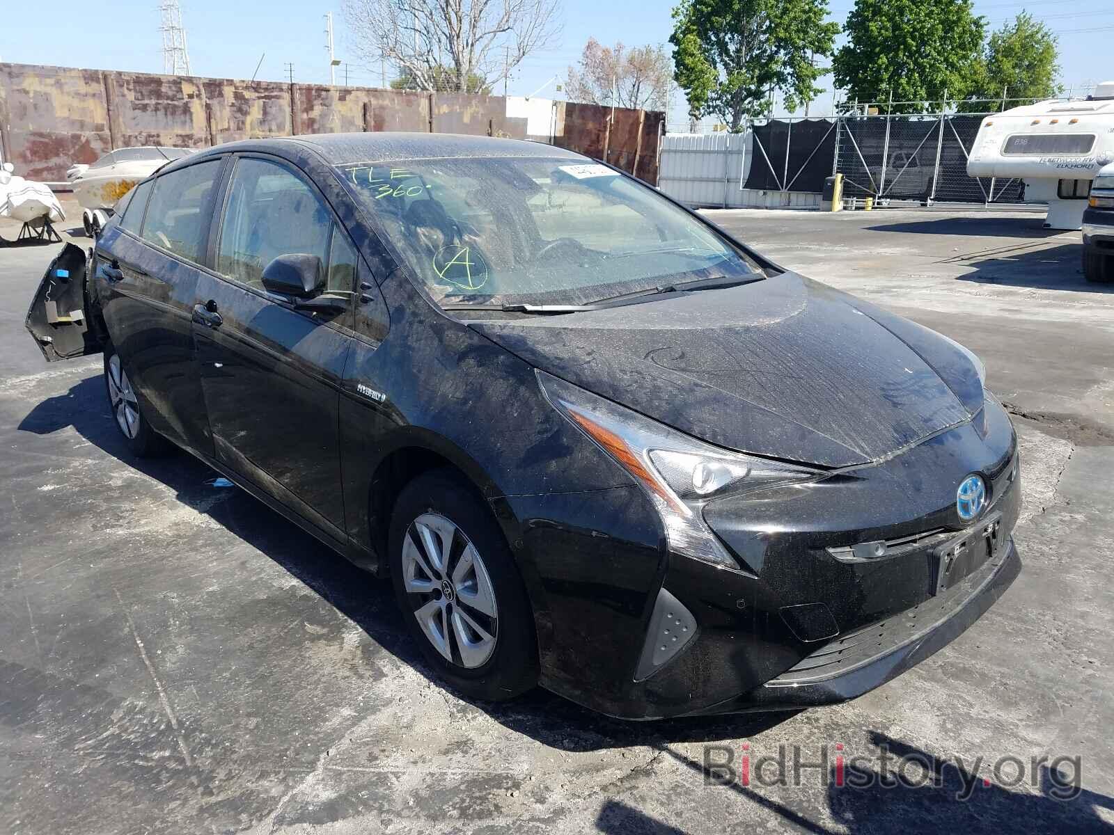 Photo JTDKBRFU8H3048972 - TOYOTA PRIUS 2017