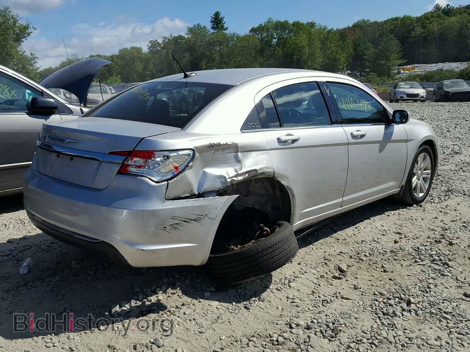 2012 CHRYSLER 200 - VIN: 1C3CCBAB6CN174957 - Фото 4