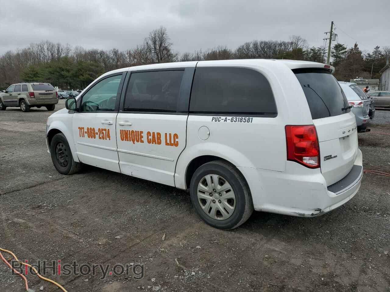 2014 DODGE CARAVAN - VIN: 2C4RDGBGXER214666 - Фото 2