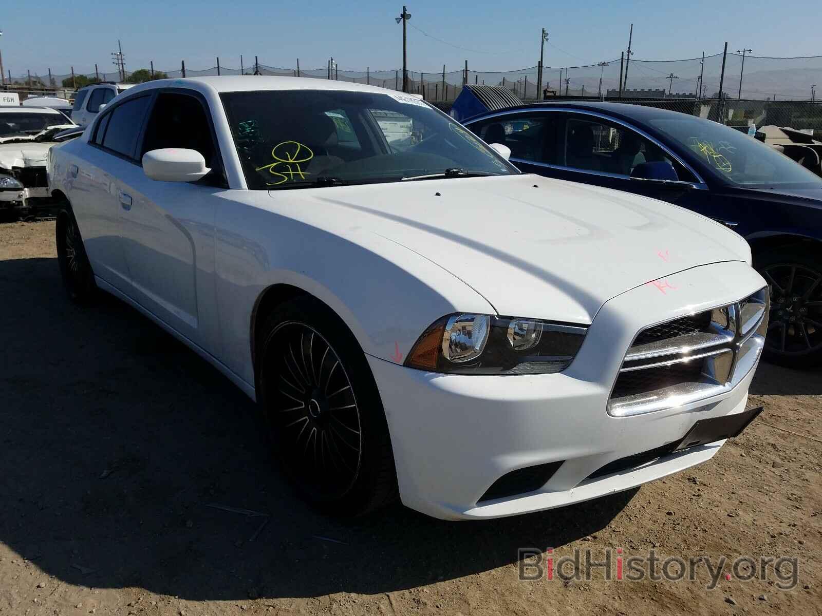 Photo 2C3CDXBG3DH640407 - DODGE CHARGER 2013
