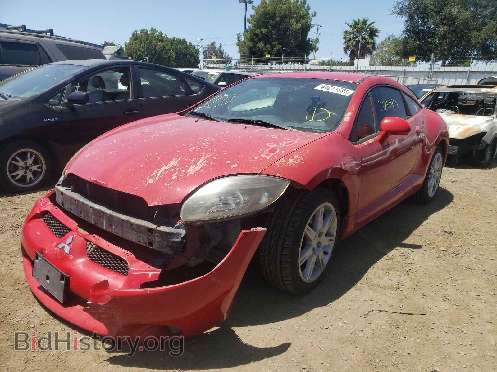 2007 MITSUBISHI ECLIPSE - VIN: 4A3AK24F77E020992 - Photo 2