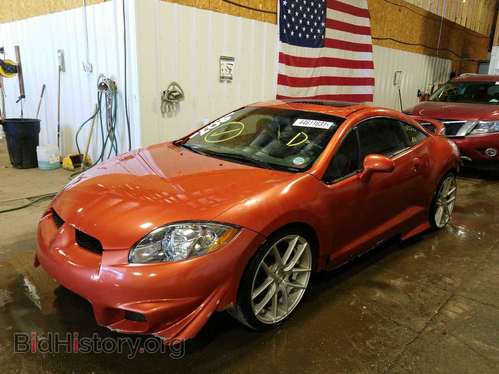 2006 MITSUBISHI ECLIPSE - VIN: 4A3AK24F96E021964 - Фото 2