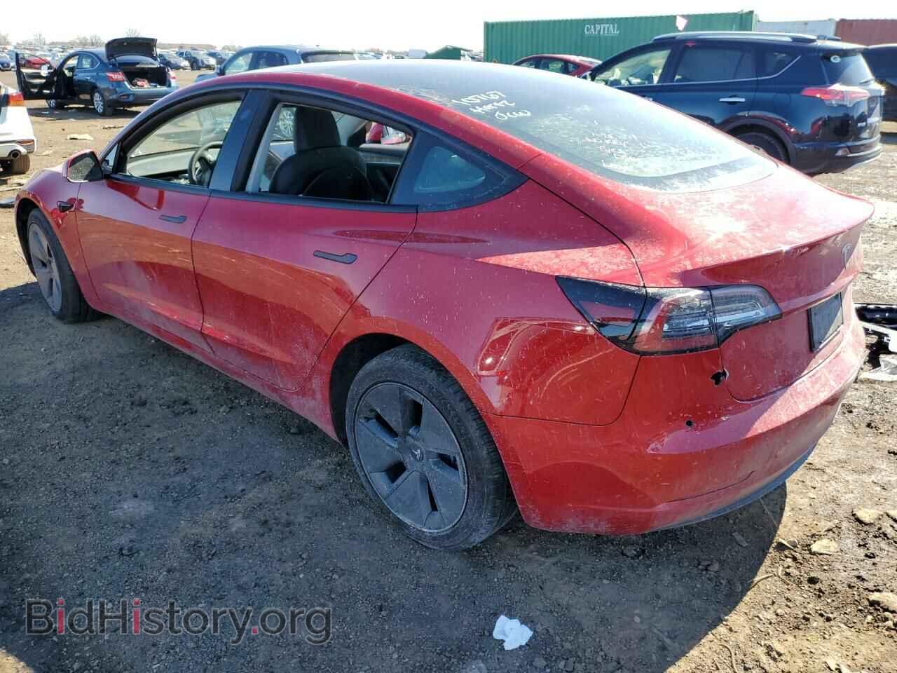 2022 TESLA MODEL 3 - VIN: 5YJ3E1EA5NF288032 - Фото 2
