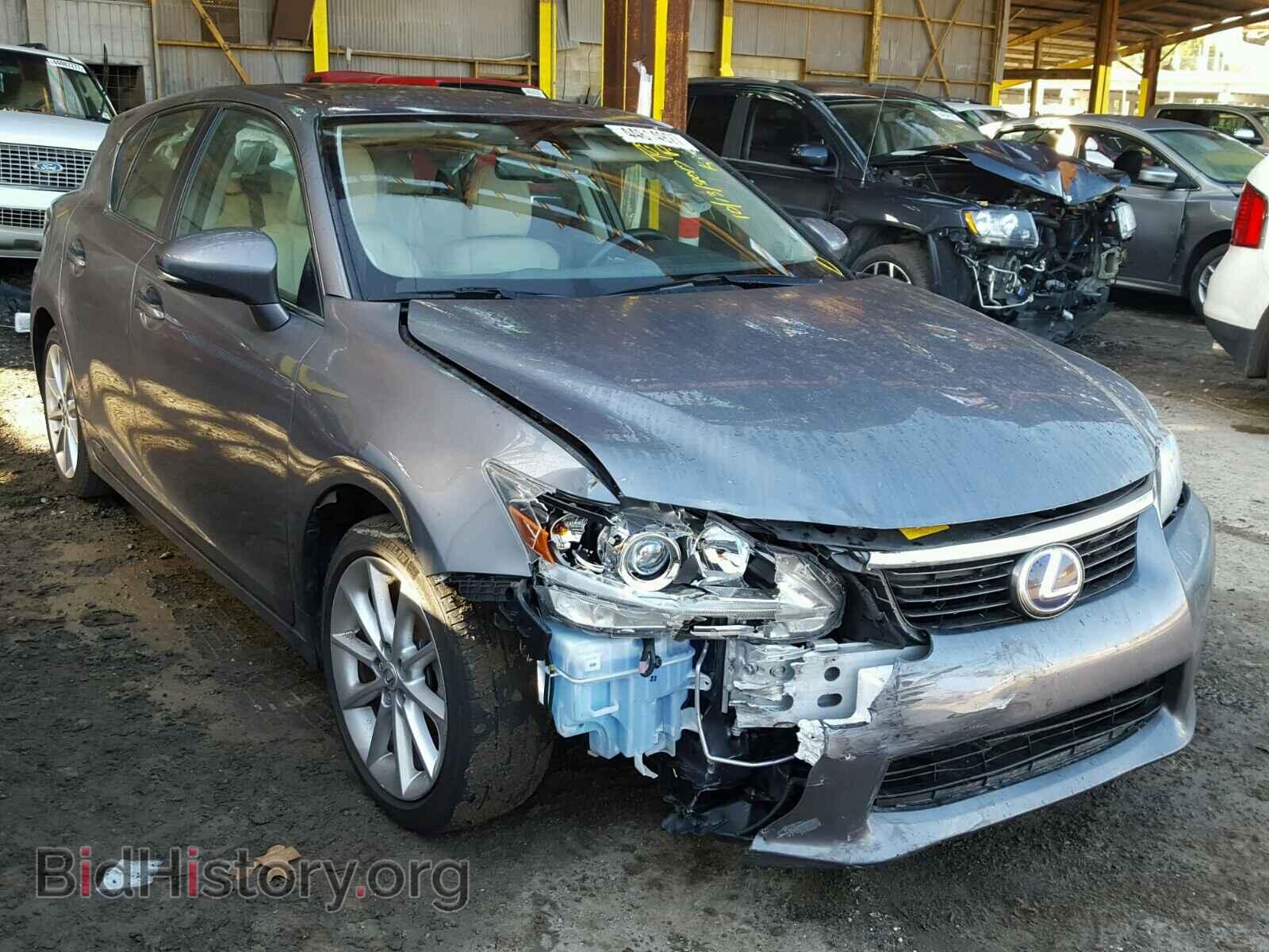 Photo JTHKD5BH7C2122505 - LEXUS CT 200 2012
