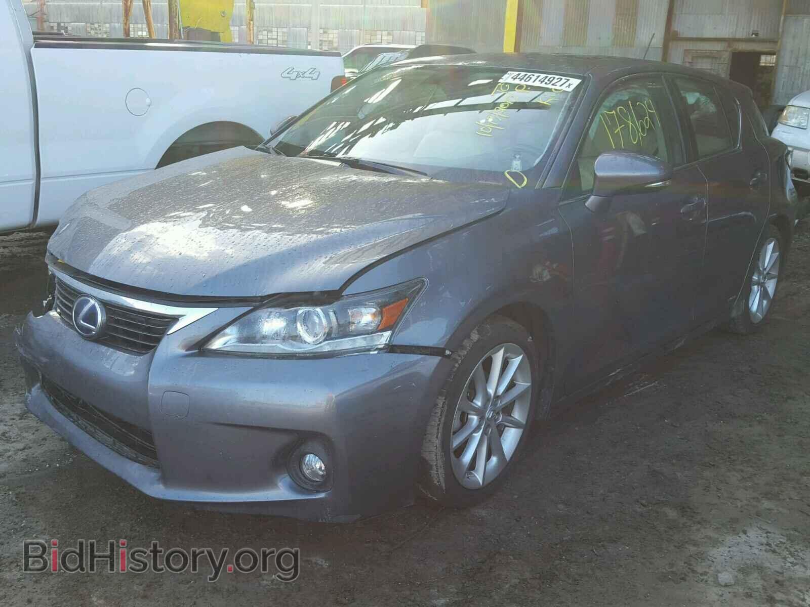 2012 LEXUS CT 200 - VIN: JTHKD5BH7C2122505 - Фото 2
