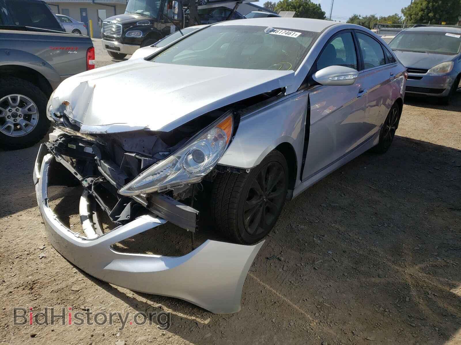 2014 HYUNDAI SONATA - VIN: 5NPEC4AC0EH856342 - Фото 2